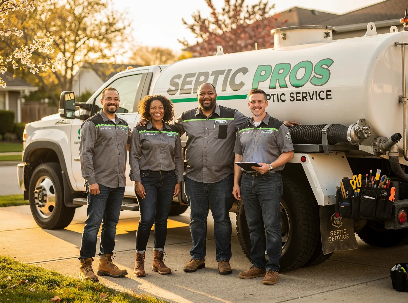 Septic Tank Pumping company in Hamshire, TX